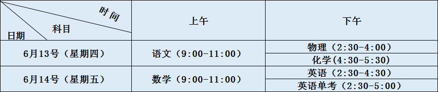 2020年成都鐵路中學(xué)初升高考試時(shí)間是否有調(diào)整？